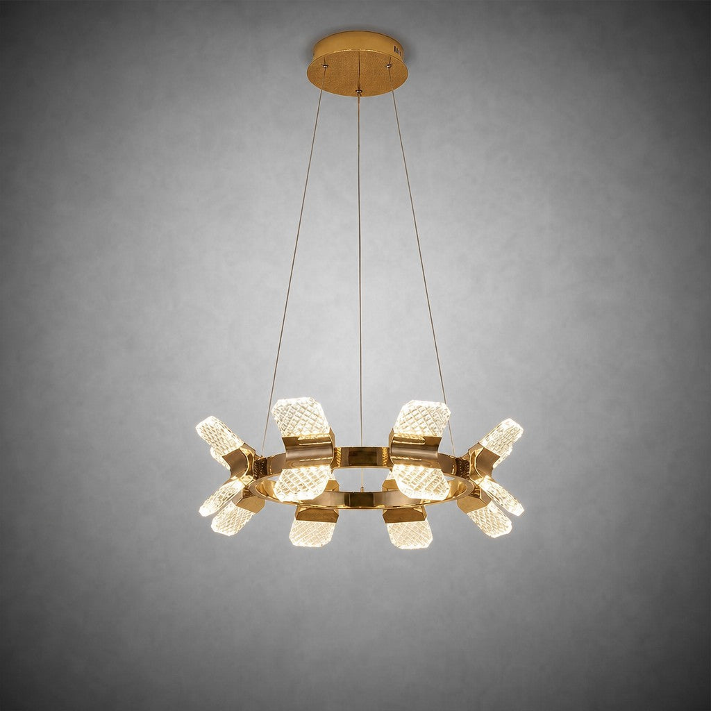 Isadora Modern Ring Chandelier 39"