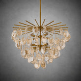 Jacqueline Seedy Glass Chandelier