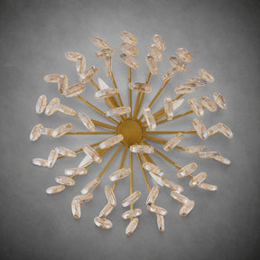 Jacqueline Seedy Glass Chandelier