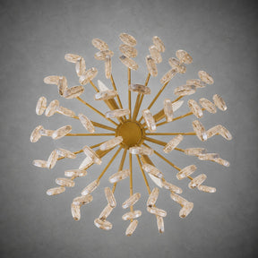 Jacqueline Seedy Glass Chandelier