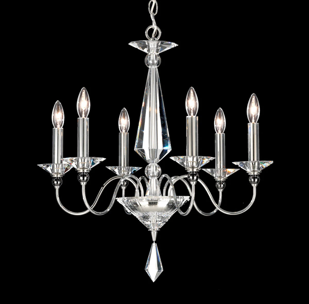 Jamine Crystal Chandelier 22"