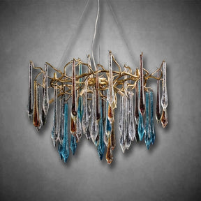 JC Teardrop Crystal Chandelier