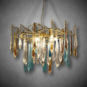 JC Teardrop Crystal Chandelier