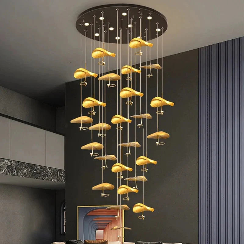 Jenissa Vintage Staircase Chandelier  Seus Lighting