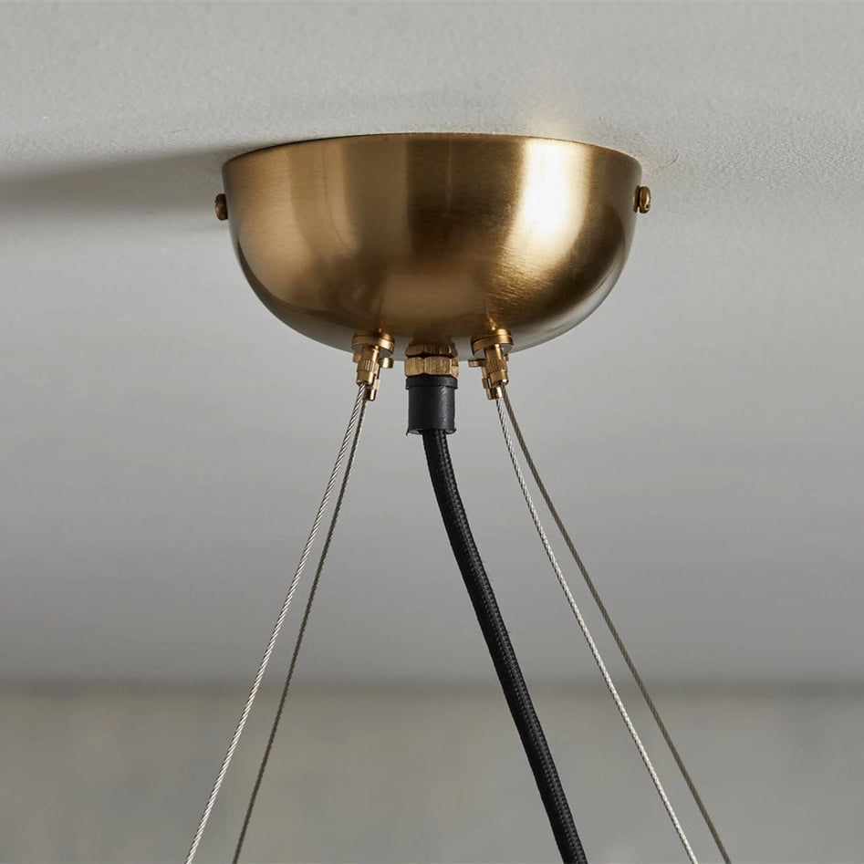 Jeunet Luxury Metal handeliers with Adjustable Height