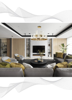 Joseph Modern Decoration Round LED Ring Chandelier