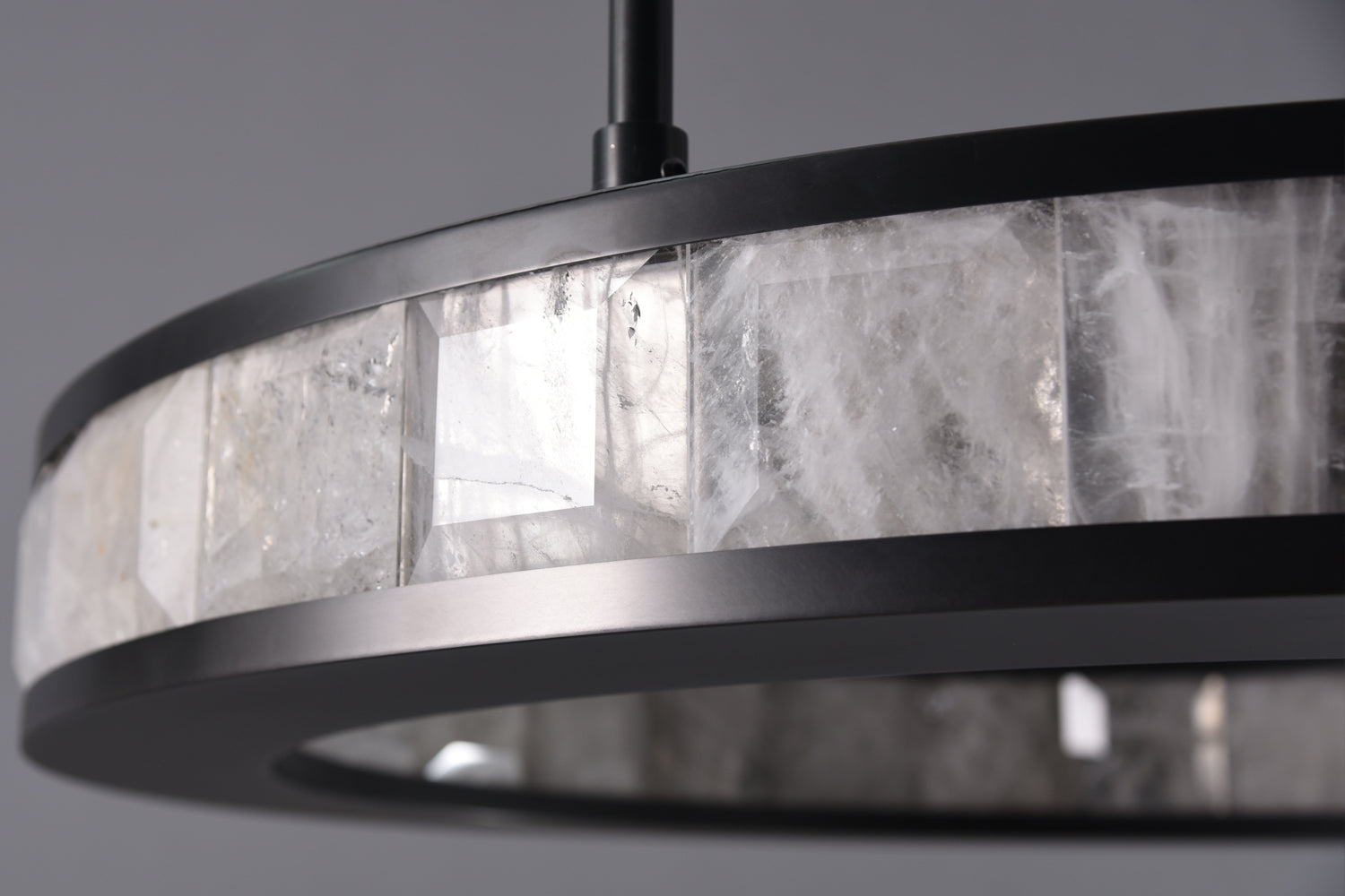 Rock Crystal Concorde Chandelier - Merlin Lamps