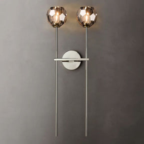 Kelly Glass Double Grand Wall Sconce