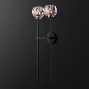 Kelly Glass Double Grand Wall Sconce