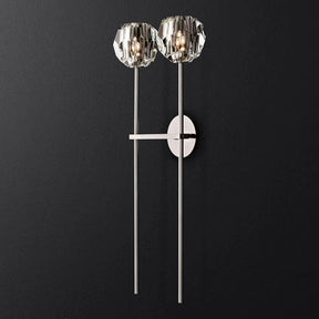 Kelly Glass Double Grand Wall Sconce