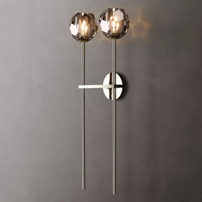 Kelly Glass Double Grand Wall Sconce