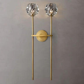 Kelly Glass Double Grand Wall Sconce