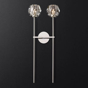 Kelly Glass Double Grand Wall Sconce