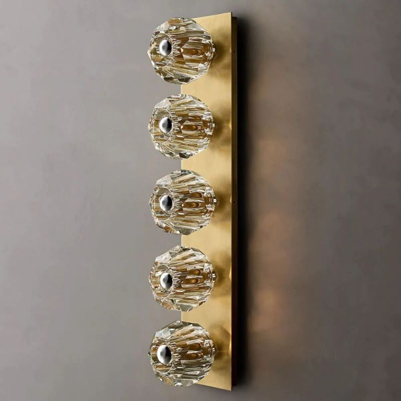 Kelly Glass Linear Grand Wall Sconce