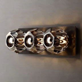 Kelly Glass Linear Short Wall Sconce