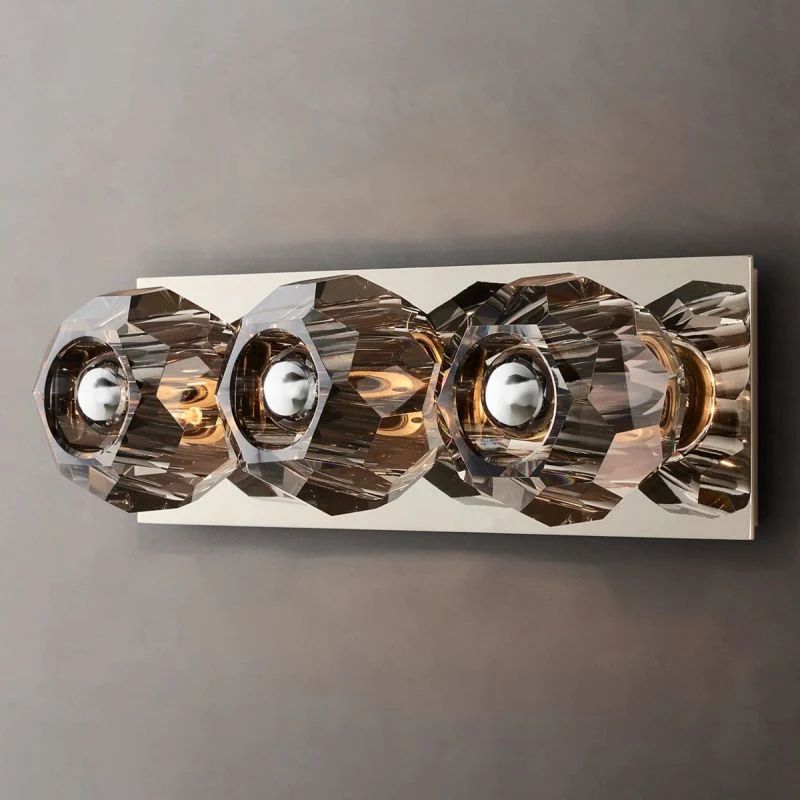 Kelly Glass Linear Short Wall Sconce