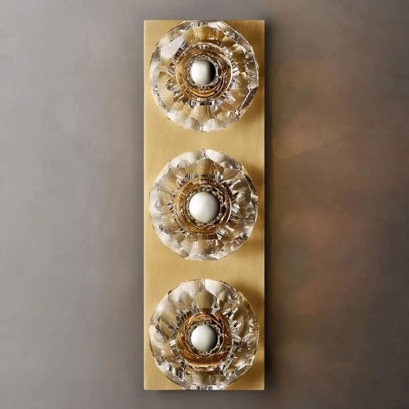 Kelly Glass Linear Short Wall Sconce