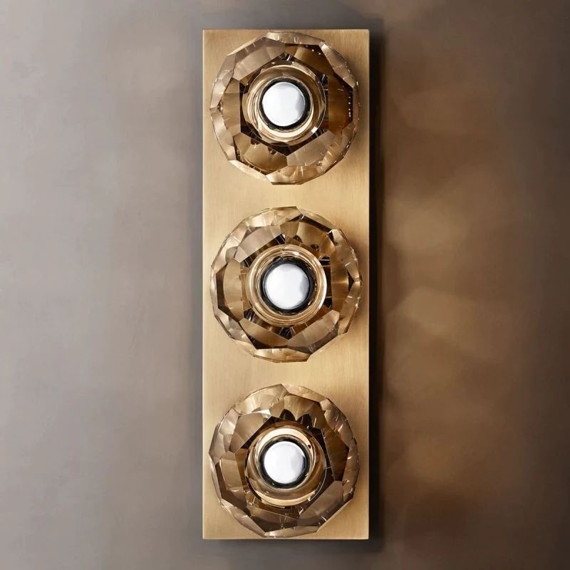 Kelly Glass Linear Short Wall Sconce