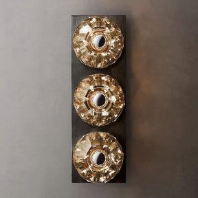 Kelly Glass Linear Short Wall Sconce