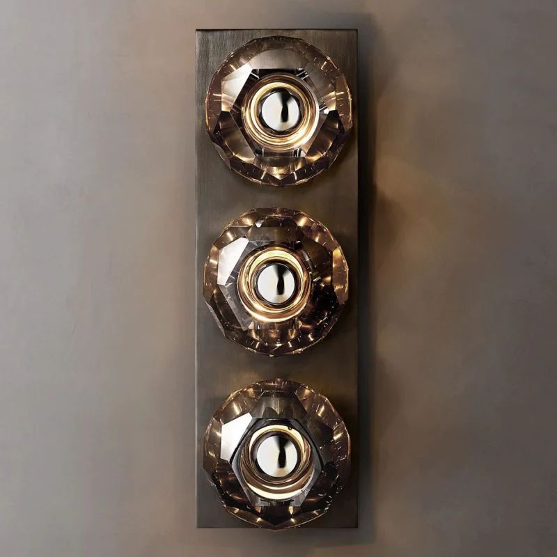 Kelly Glass Linear Short Wall Sconce