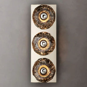 Kelly Glass Linear Short Wall Sconce