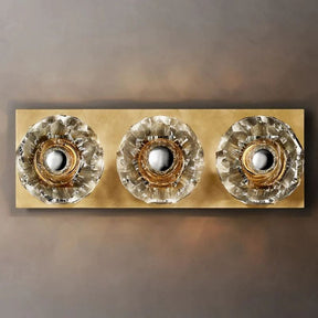 Kelly Glass Linear Short Wall Sconce