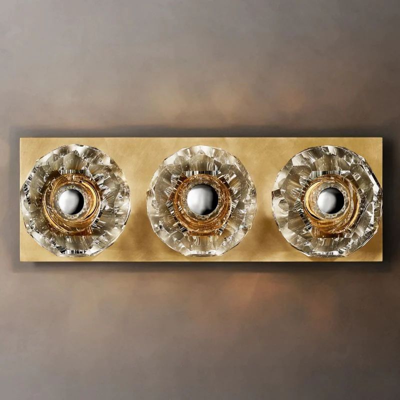 Kelly Glass Linear Short Wall Sconce