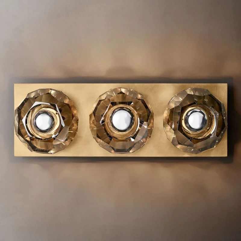 Kelly Glass Linear Short Wall Sconce