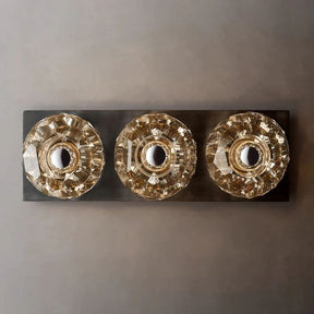 Kelly Glass Linear Short Wall Sconce