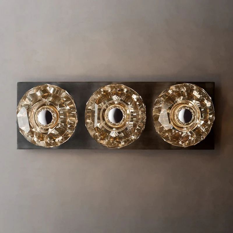 Kelly Glass Linear Short Wall Sconce
