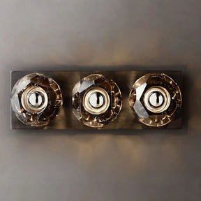 Kelly Glass Linear Short Wall Sconce