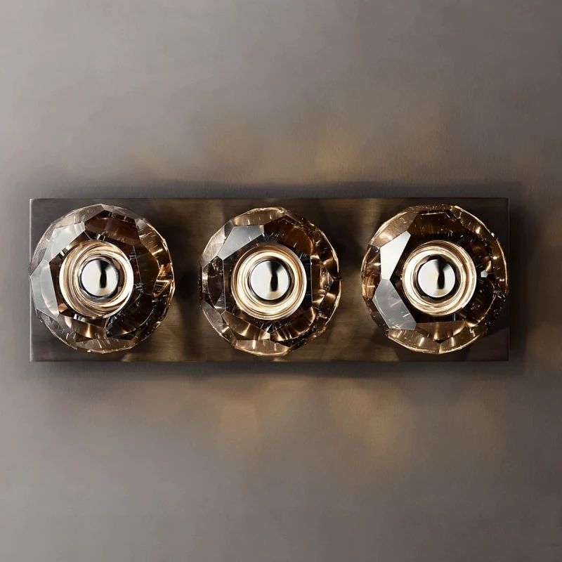 Kelly Glass Linear Short Wall Sconce