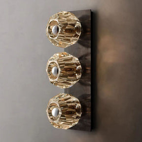 Kelly Glass Linear Short Wall Sconce