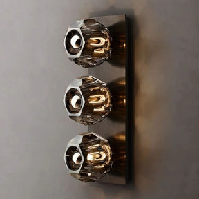 Kelly Glass Linear Short Wall Sconce