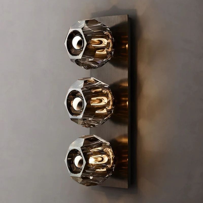 Kelly Glass Linear Short Wall Sconce