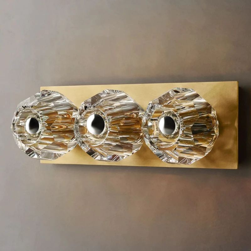 Kelly Glass Linear Short Wall Sconce