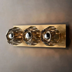Kelly Glass Linear Short Wall Sconce