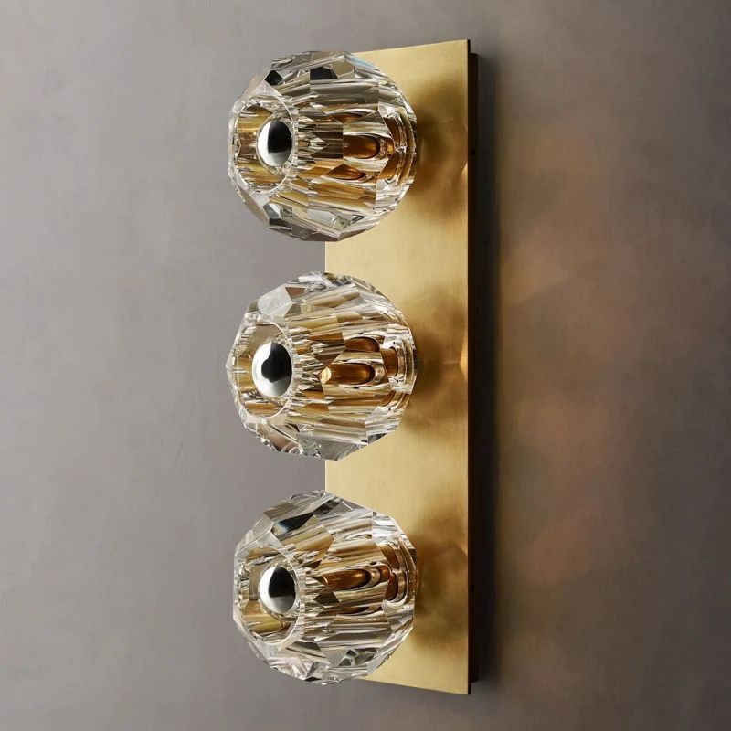 Kelly Glass Linear Short Wall Sconce