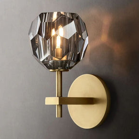 Kelly Glass Short Wall Sconce