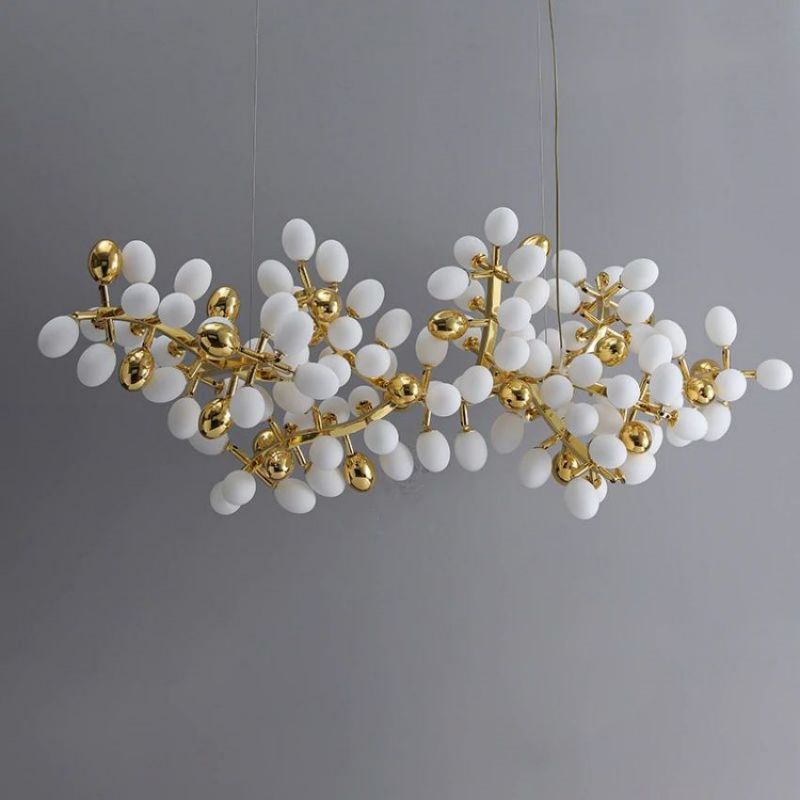 Kenneth Fashion Grape Linear Chandelier for Dining Room