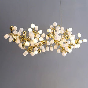 Kenneth Fashion Grape Linear Chandelier for Dining Room