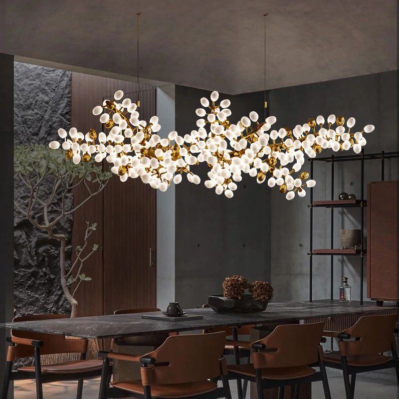 Kenneth Fashion Luxury Horizontal Grape Chandelier
