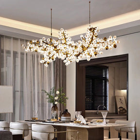 Kenneth Fashion Luxury Horizontal Grape Chandelier
