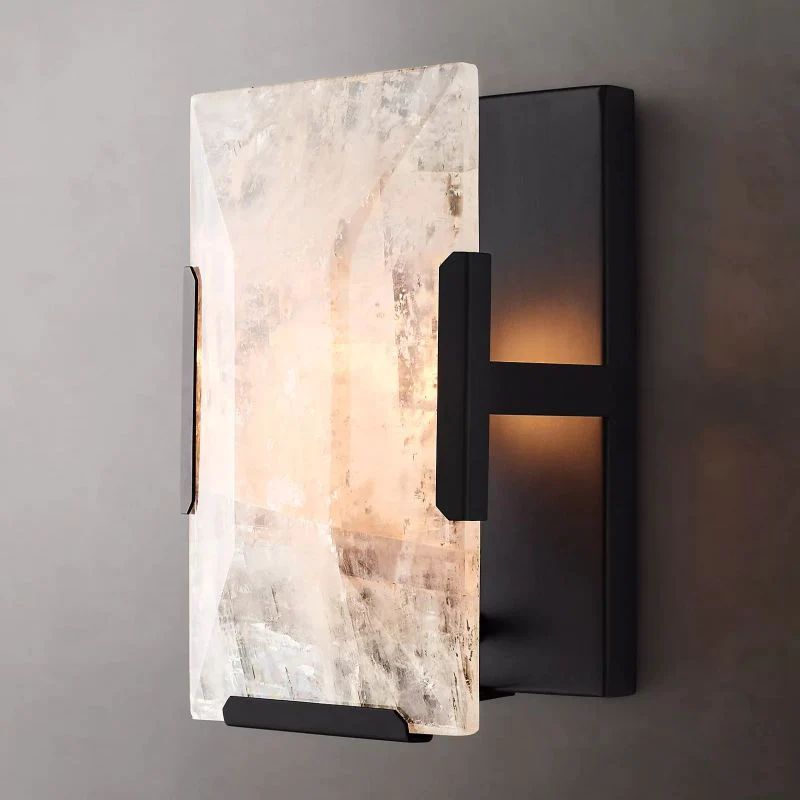 Kiko Calcite Short Wall Sconce