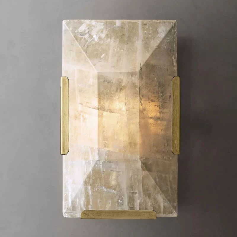 Kiko Calcite Short Wall Sconce