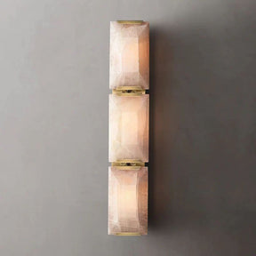 Kiko Calcite Triple Sconce