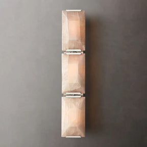 Kiko Calcite Triple Sconce