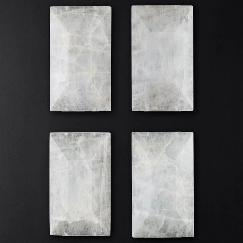 Kiko Calcite Triple Sconce