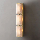 Kiko Calcite Triple Sconce