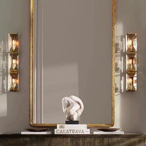 Kiko Crystal Triple Wall Sconce
